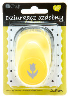 Dziurkacz ozdobny 2,5 cm Tulipan 2 JCDZ-110-082 dpCraft