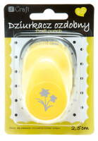 Dziurkacz ozdobny 2,5 cm Żonkil JCDZ-110-143 dpCraft
