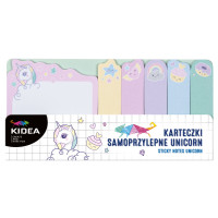 Karteczki samoprzylepne Unicorn KASUIKA Kidea
