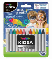 Kredki do twarzy 12 kolorów Derform