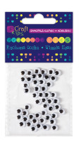 Ruchome oczka samoprzylepne 6 mm (50 szt.) KSOC-013 Dalprint