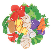 Naklejki z pianki warzywa (44szt) KSPI-423 Dalprint