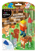 Magiczna wielorazowa kolorowanka wodna N Game Kidea