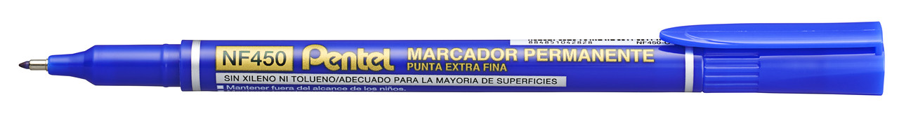 Marker wodoodporny CD NF450-C Pentel niebieski