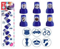 Stempelki dla dzieci Policja 6szt PM194-44 MP