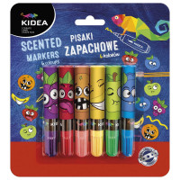 Pisak zapachowy 6 kolorów Kidea