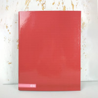 Segregator A4 Ring Binder Fashion Colors classic stripes czerwony EV-CORP