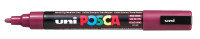 Marker z farbą plakatową Uni Posca, PC-5M 2,5mm burgund