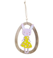 Drewniana zawieszka - jajko Wielkanoc Arpex