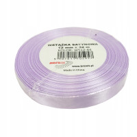 Wstążka satynowa 12mm/32m Jasna lawenda WS12-44 Brewis
