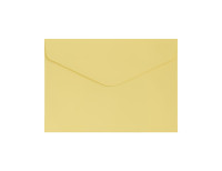 Koperta C6 żółta satynowana 130g/10szt. Argo