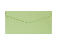 Koperta DL jasnozielona satynowana 130g/10szt. Argo