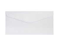 Koperta DL Pearl diamentowa biel 150g/10szt. Argo