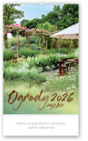 Kalendarz rekl. OGRODY RAJSKIE LUCRUM RW12