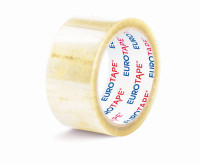 Taśma pakowa 48mmx132m kauczkowa przezroczysta Hot Melt Dalpo