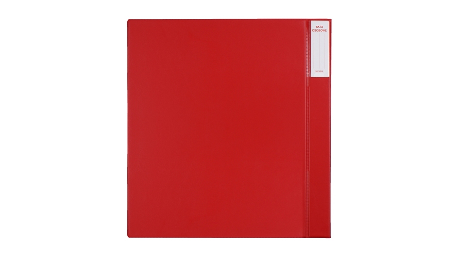 Teczka do akt osobowych B+W czerwona