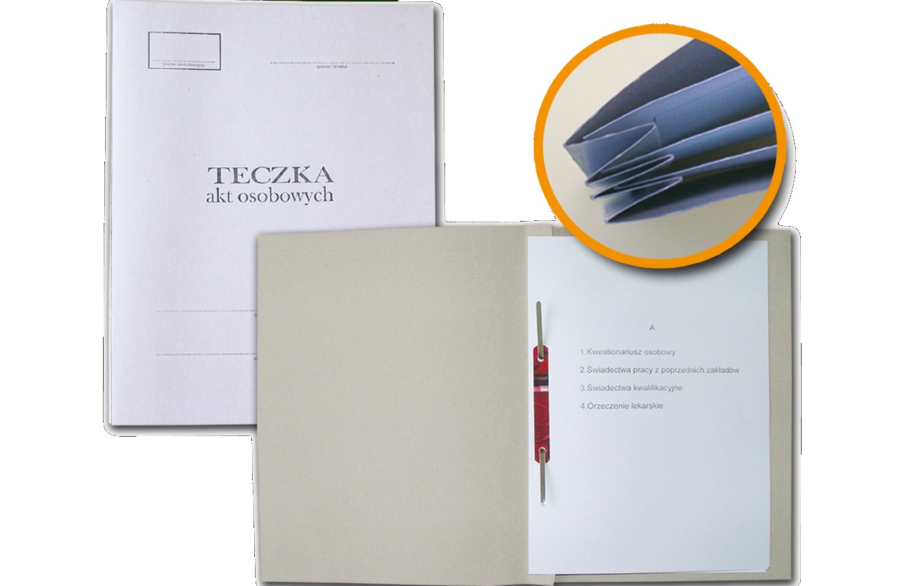 Teczka do Akt Osobowych-tekturowa Barbara