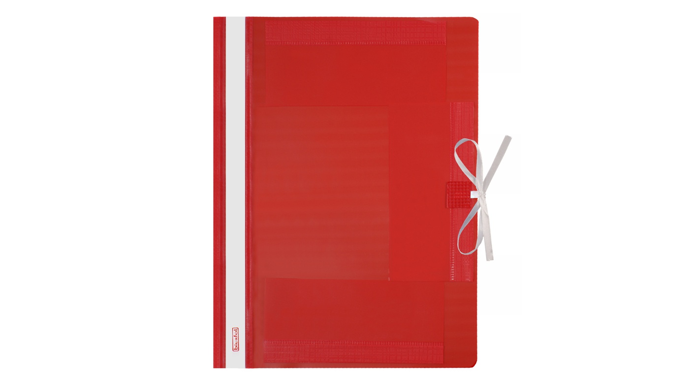 Teczka wiązana PVC Biurfol czerwona