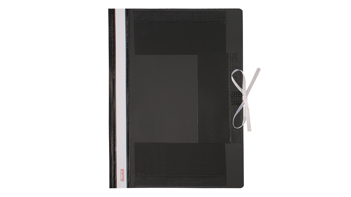 Teczka wiązana PVC Biurfol czarna