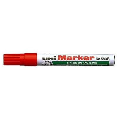 Marker Uni 580 czerwony