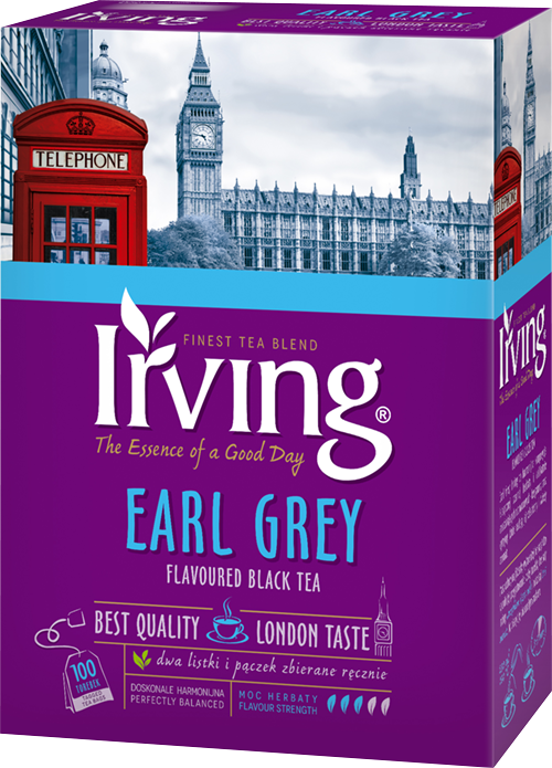 Herbata Irving Earl Grey 100 torebek