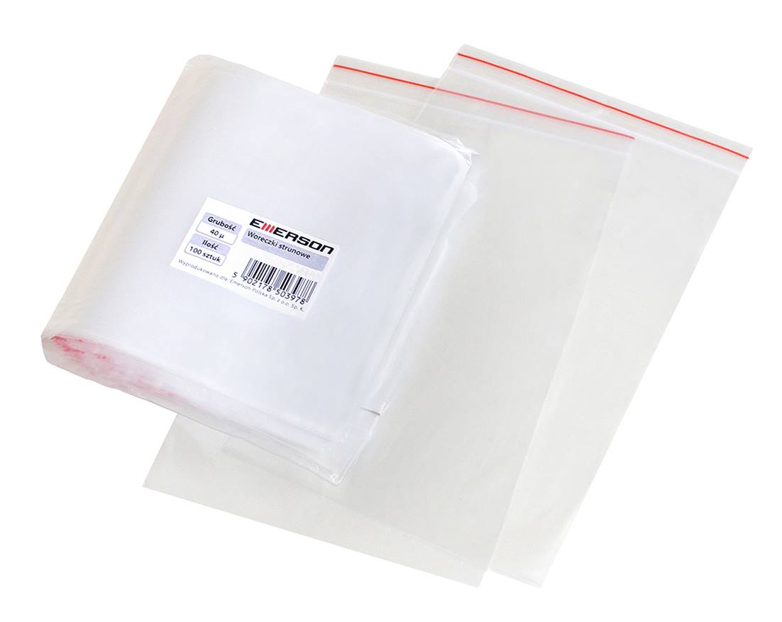 Woreczki strunowe 80mmx120mm 100szt.